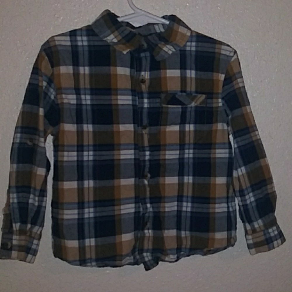 Boys Cherokee button up shirt